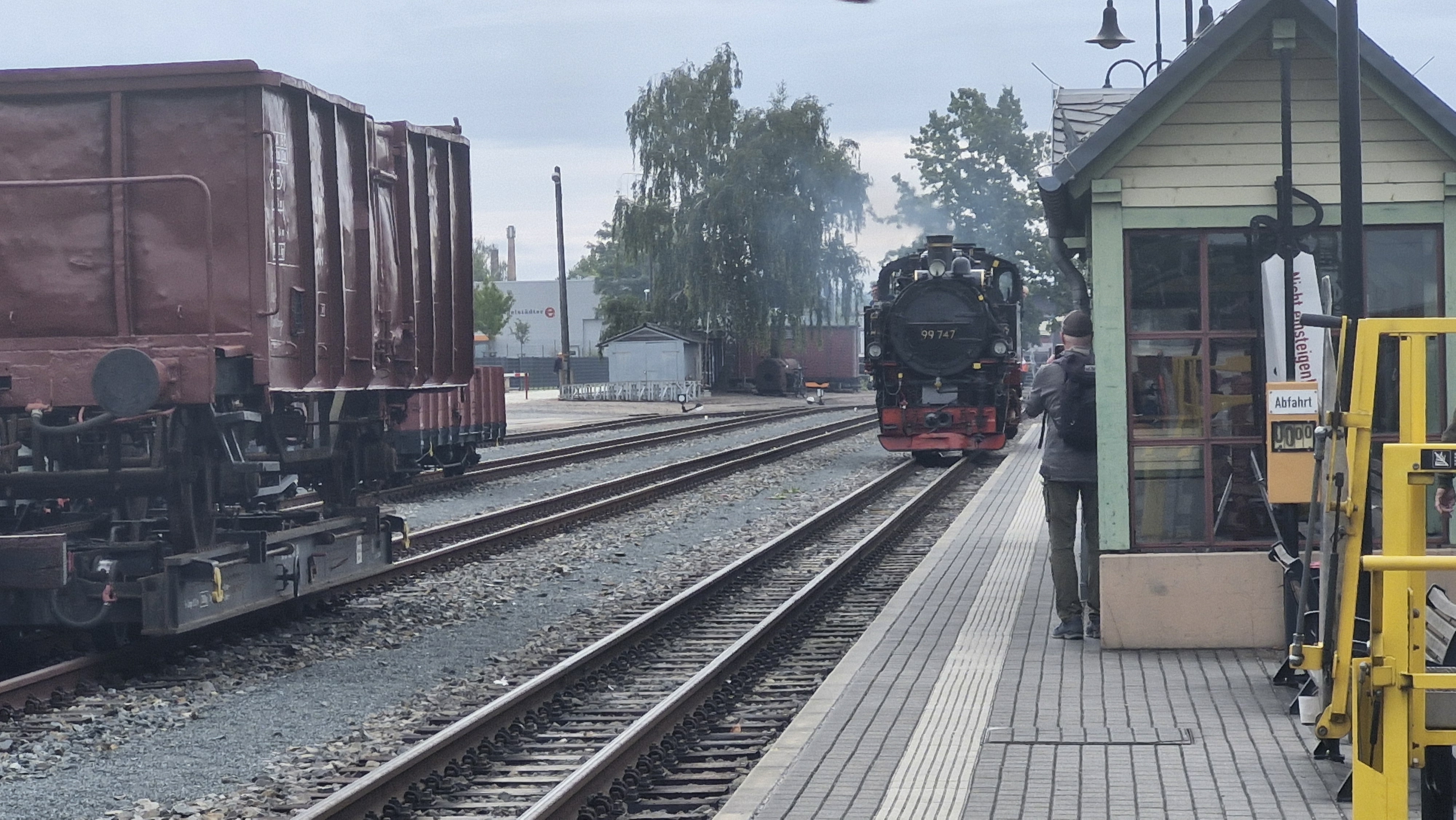 Steam at Radebeul Ost