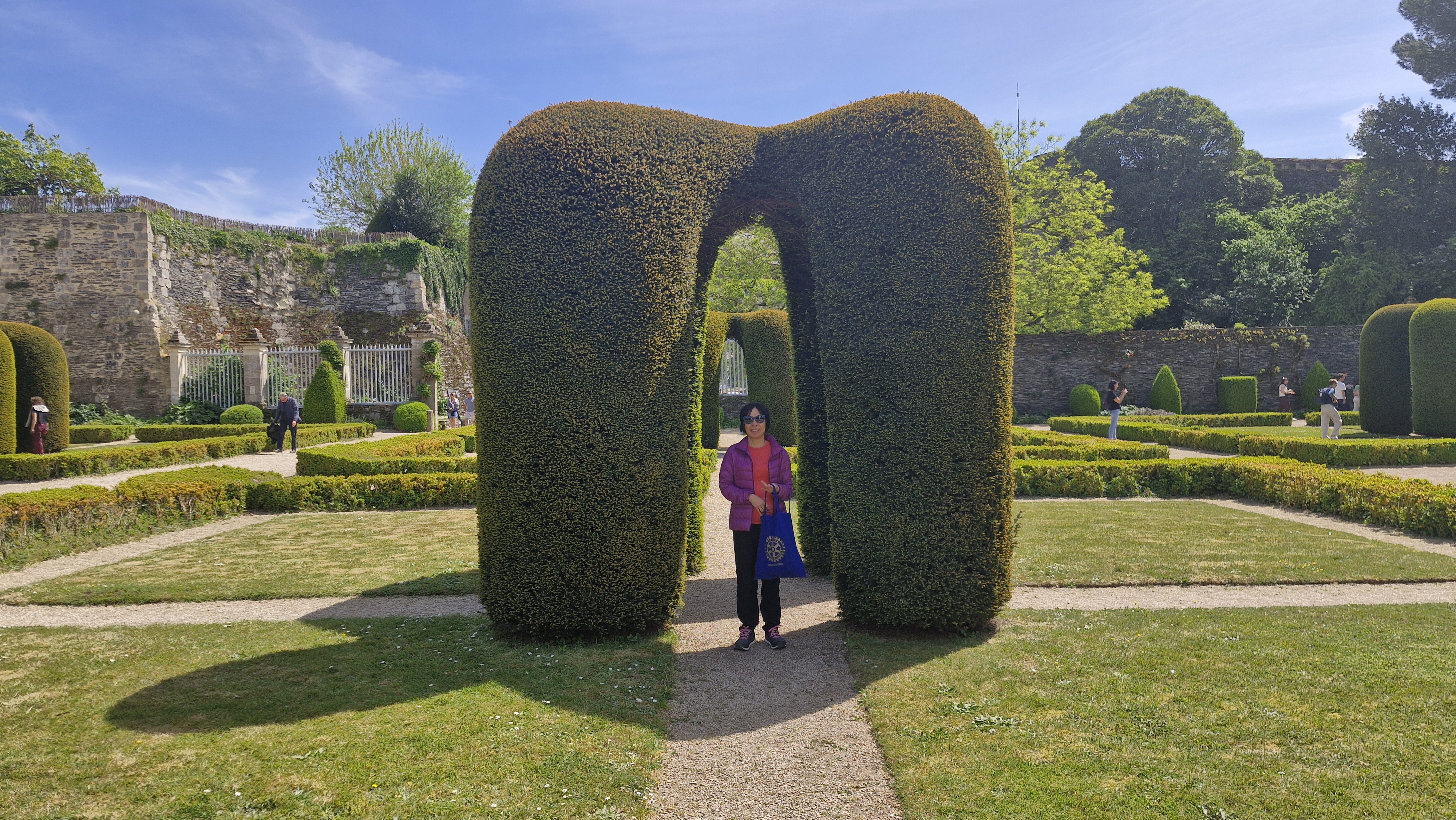 Green Archway at Brissac