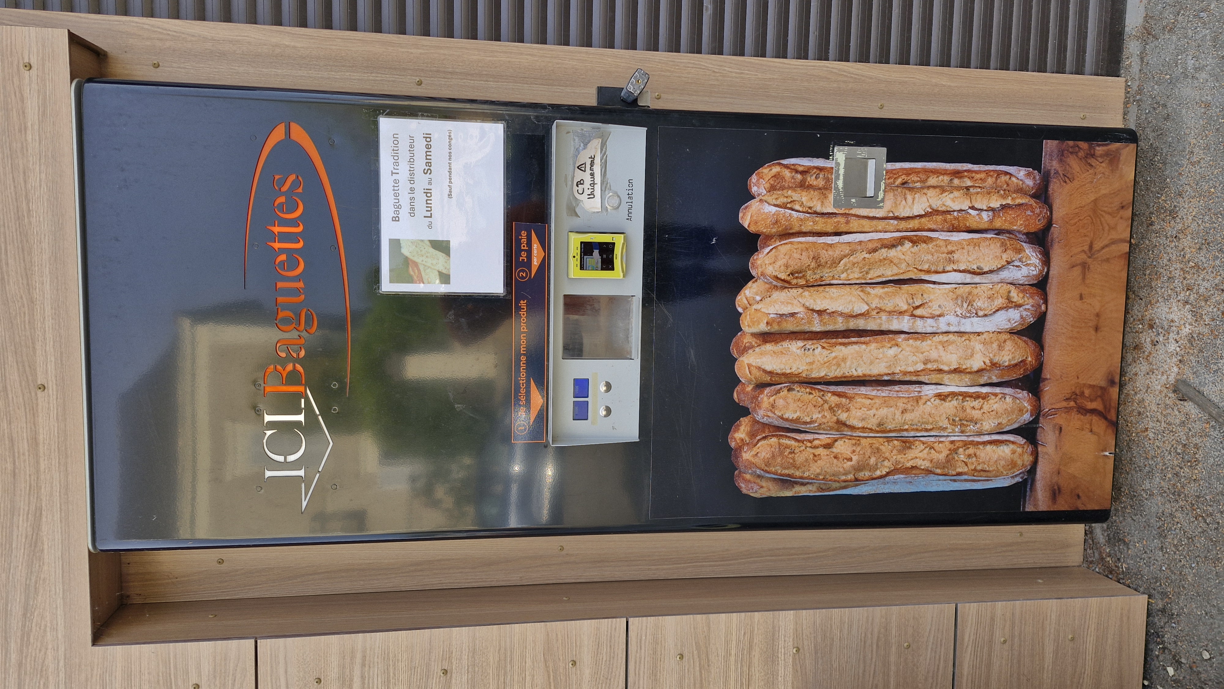 The Baguette Dispenser