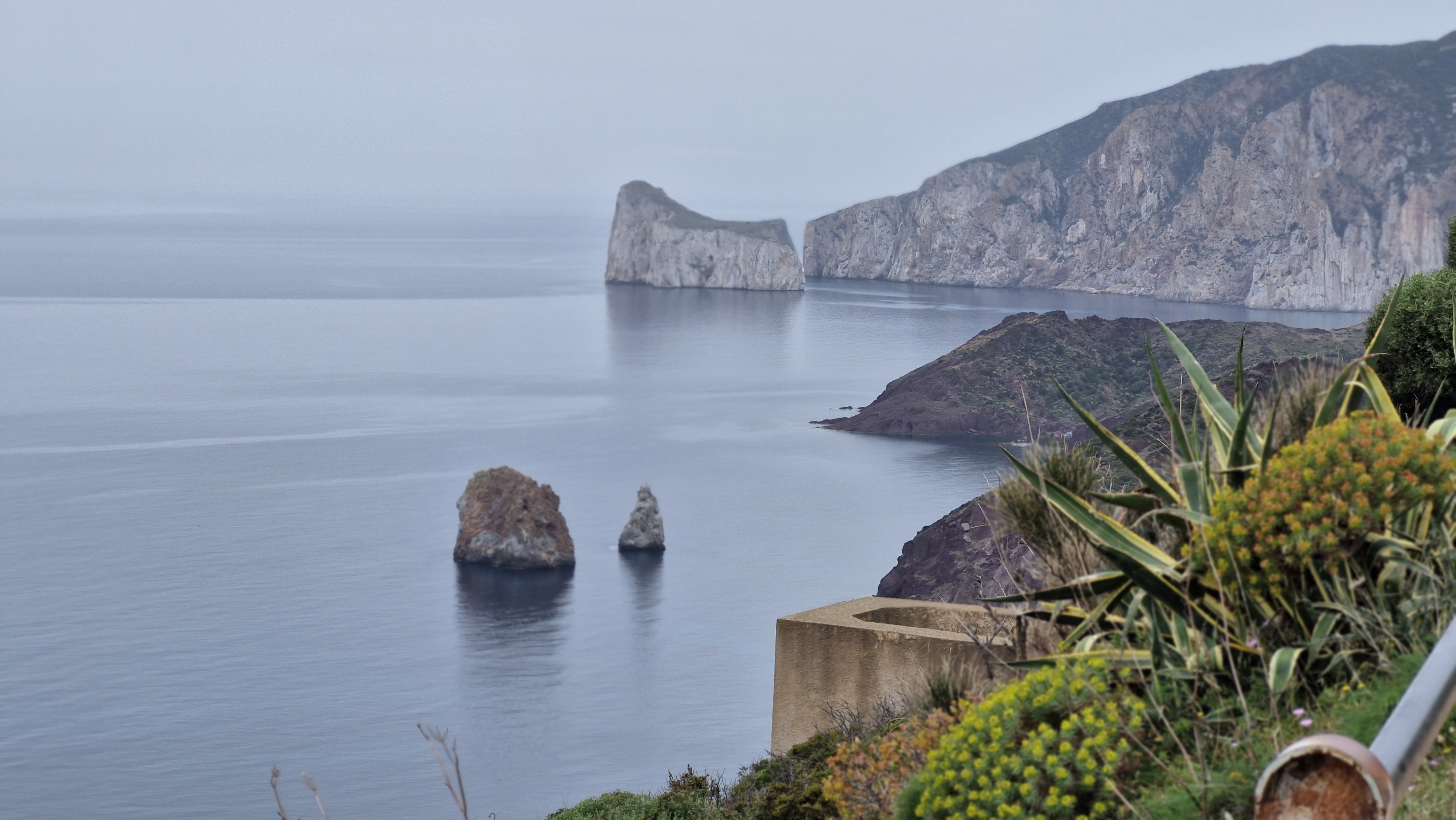 The stunning Pan di Zucchero sea stack near Masua.