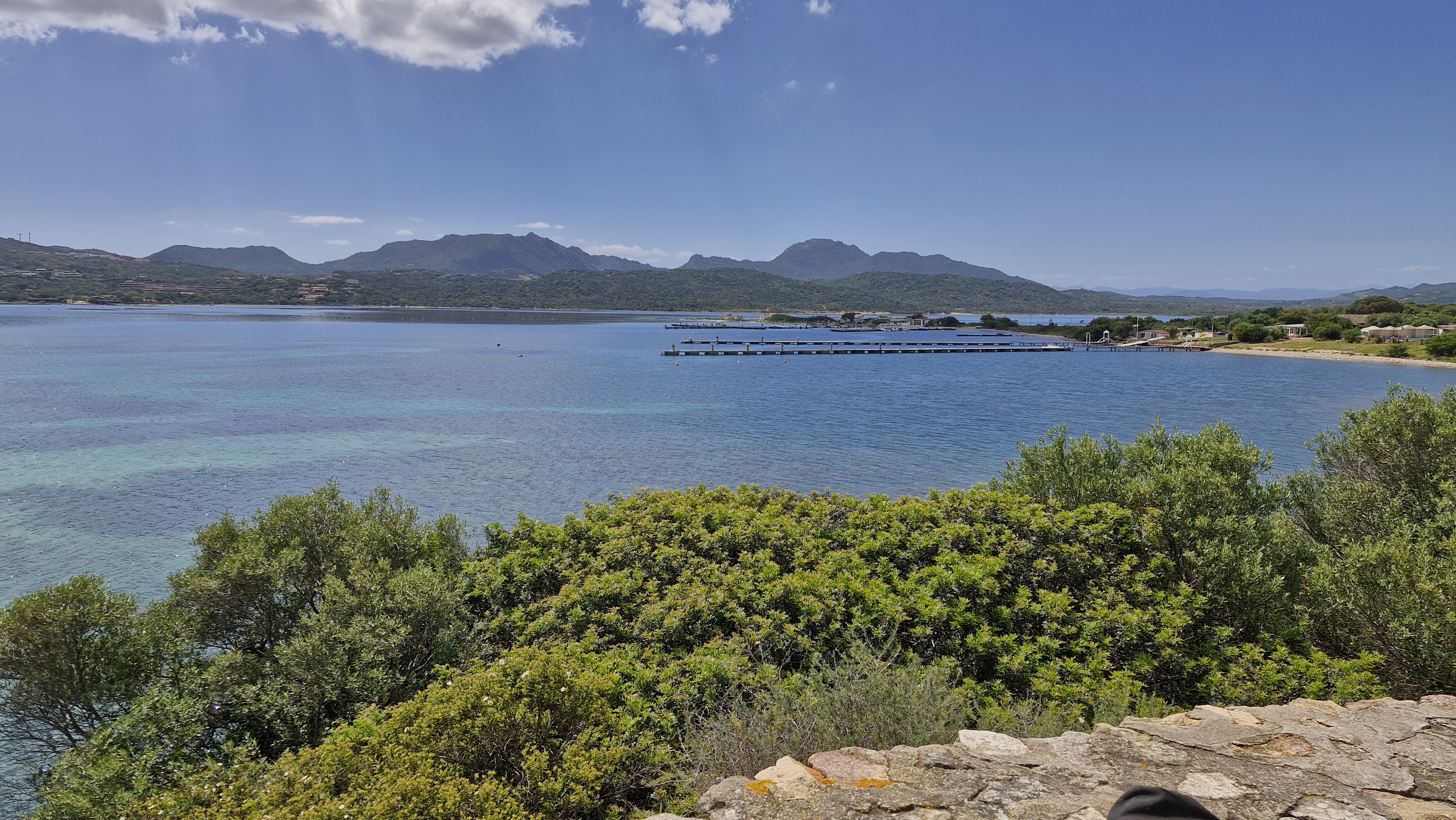 View across the Gulf of Arzachena.